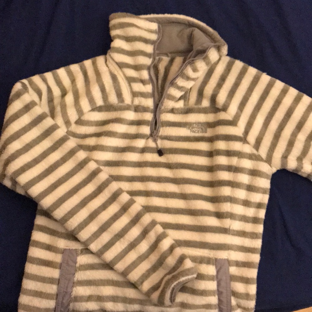 North Face quarter zip sweater
